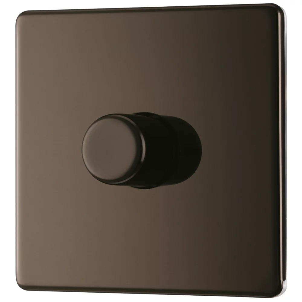 LAP 1-Gang 2-Way LED Dimmer Switch Black Nickel 3 LAP 1-Gang 2-Way LED Dimmer Switch Black Nickel