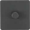 Knightsbridge SF2181AT 1-Gang 2-Way LED Dimmer Switch Anthracite -British General Shop 248TX P