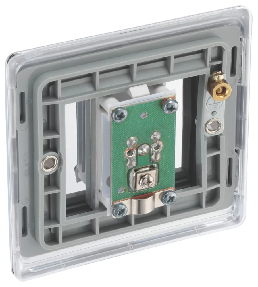 British General NEXUS METAL 1-Gang Single Satellite Socket Polished Chrome 5 British General NEXUS METAL 1-Gang Single Satellite Socket Polished Chrome - Image 3