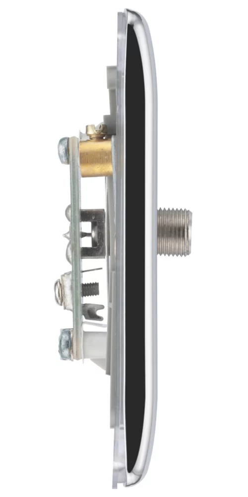 British General NEXUS METAL 1-Gang Single Satellite Socket Polished Chrome 6 British General NEXUS METAL 1-Gang Single Satellite Socket Polished Chrome - Image 4