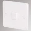LAP 45A 1-Gang DP Cooker Switch White -British General Shop 25742 P