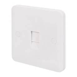 Schneider Electric Lisse RJ45 Ethernet Socket White