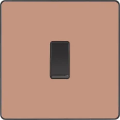 British General Evolve 20 A 16AX 1-Gang 2-Way Light Switch Copper With Black Inserts 11 British General Evolve 20 A 16AX 1-Gang 2-Way Light Switch Copper With Black Inserts -British General Shop 264PY A2