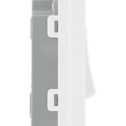 British General Evolve 20 A 16AX 1-Gang 2-Way Light Switch Brushed Steel With White Inserts 14 British General Evolve 20 A 16AX 1-Gang 2-Way Light Switch Brushed Steel With White Inserts -British General Shop 268PY A5