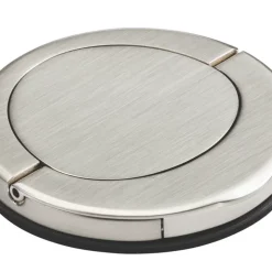 Knightsbridge SK9909BC 13A 3-Gang SP Switched Pop-up Socket + 4.0A 2-Outlet Type A & C USB Charger Brushed Chrome -British General Shop 279VF A1