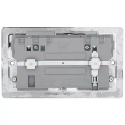 LAP 13A 2-Gang SP Switched Wi-Fi Extender Socket + 2.1A 1-Outlet Type A USB Charger Polished Chrome With White Inserts 10 LAP 13A 2-Gang SP Switched Wi-Fi Extender Socket + 2.1A 1-Outlet Type A USB Charger Polished Chrome With White Inserts -British General Shop 280HF A3