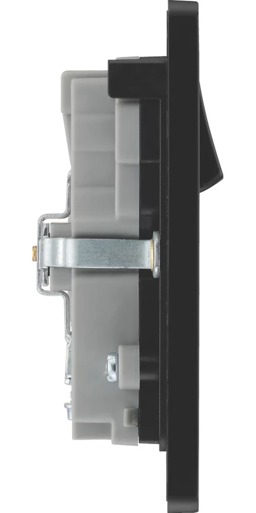 British General Evolve 13A 2-Gang SP Switched Socket + 3A 2-Outlet Type A & C USB Charger Copper With Black Inserts 8 British General Evolve 13A 2-Gang SP Switched Socket + 3A 2-Outlet Type A & C USB Charger Copper With Black Inserts - Image 6