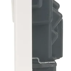 MK Logic Plus 13A 2-Gang DP Switched Plug Socket White -British General Shop 29304 A2