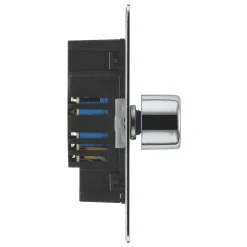 LAP 1-Gang 2-Way LED Dimmer Switch Polished Chrome -British General Shop 29712 A4