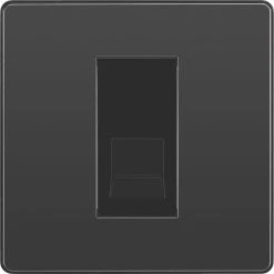 British General Evolve Master Telephone Socket Black With Black Inserts -British General Shop 308RF A2