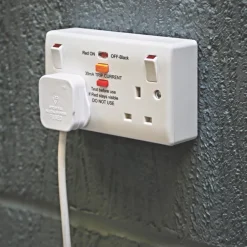 British General 900 Series 13A 2-Gang SP Switched Passive RCD Socket White 9 British General 900 Series 13A 2-Gang SP Switched Passive RCD Socket White -British General Shop 3133J A3