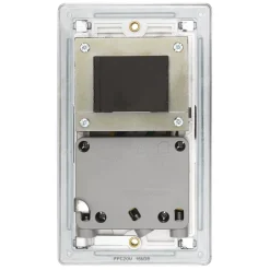 LAP 2-Gang Dual Voltage Shaver Socket 115 / 230V Polished Chrome With White Inserts 9 LAP 2-Gang Dual Voltage Shaver Socket 115 / 230V Polished Chrome With White Inserts -British General Shop 326KJ A3