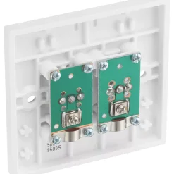 British General 900 Series 1-Gang Coaxial TV / FM Socket White 8 British General 900 Series 1-Gang Coaxial TV / FM Socket White -British General Shop 337XF A2