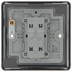 LAP 10AX 1-Gang Intermediate Switch Black Nickel With Black Inserts -British General Shop 34026 A3