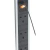 Knightsbridge SK9909BN 13A 3-Gang SP Switched Pop-up Socket + 4.0A 2-Outlet Type A & C USB Charger Black Nickel 2 Knightsbridge SK9909BN 13A 3-Gang SP Switched Pop-up Socket + 4.0A 2-Outlet Type A & C USB Charger Black Nickel -British General Shop 340VF P