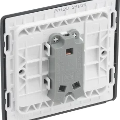 British General Part M 20A 16AX 1-Gang 2-Way Part M Light Switch Charcoal -British General Shop 344XG A2