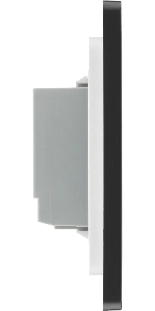 British General Evolve 2-Gang 2-Way LED Double Master Touch Trailing Edge Dimmer Switch Black With Black Inserts 8 British General Evolve 2-Gang 2-Way LED Double Master Touch Trailing Edge Dimmer Switch Black With Black Inserts - Image 6