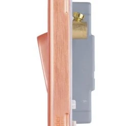 Schneider Electric Lisse Deco 10AX 4-Gang 2-Way Switch Copper With White Inserts -British General Shop 349HX A2