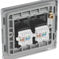 British General Nexus Metal Double RJ45 Ethernet Socket Black Nickel 8 British General Nexus Metal Double RJ45 Ethernet Socket Black Nickel -British General Shop 351XF A2