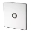 Crabtree Platinum 1-Gang 1-Way Dimmer Switch Polished Chrome -British General Shop 35917 P