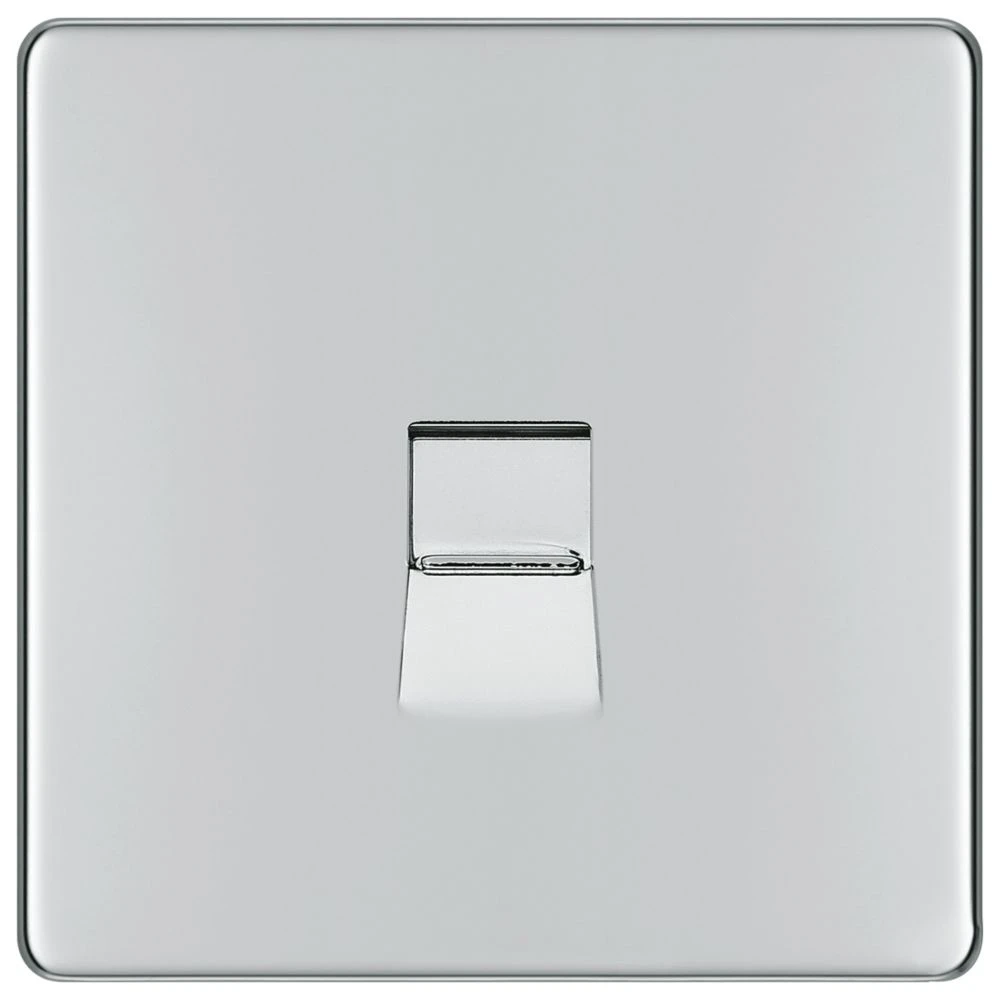 LAP Master Telephone Socket Polished Chrome 4 LAP Master Telephone Socket Polished Chrome - Image 2