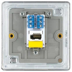 LAP Master Telephone Socket Polished Chrome 9 LAP Master Telephone Socket Polished Chrome -British General Shop 361KJ A3