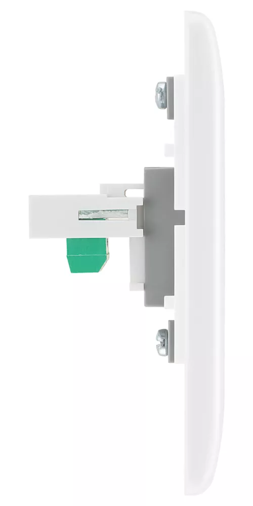 British General 800 Series RJ11 Telephone / Data Socket White With White Inserts 6 British General 800 Series RJ11 Telephone / Data Socket White With White Inserts - Image 4