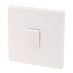 Essentials 20A 1-Gang DP Control Switch White