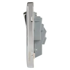 Schneider Electric Lisse Deco 13A 1-Gang DP Switched Plug Socket Polished Chrome With White Inserts 8 Schneider Electric Lisse Deco 13A 1-Gang DP Switched Plug Socket Polished Chrome With White Inserts -British General Shop 364FF A2