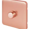 Schneider Electric Lisse Deco 1-Gang 1-Way Dimmer Switch Copper -British General Shop 369HX P