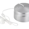 LAP 6A 2-Way Pull Cord Switch Brushed Steel -British General Shop 371CC P