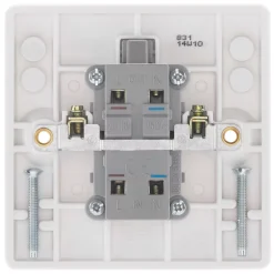 British General 800 Series 20A 1-Gang DP Water Heater Switch White With LED -British General Shop 376HV A3
