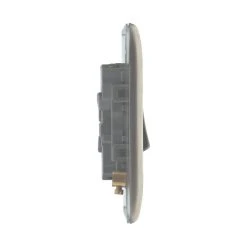 British General Nexus Metal 10AX 3-Gang 2-Way Light Switch Brushed Iridium -British General Shop 37755 A4