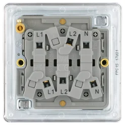 LAP 10A 1-Gang 3-Pole Fan Isolator Switch Polished Chrome 9 LAP 10A 1-Gang 3-Pole Fan Isolator Switch Polished Chrome -British General Shop 383KJ A3
