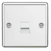 Knightsbridge CL73PC Master Telephone Socket Polished Chrome -British General Shop 392TY P