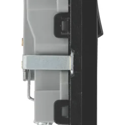 British General Evolve 13A 1-Gang SP Switched Socket Satin Brass With Black Inserts 14 British General Evolve 13A 1-Gang SP Switched Socket Satin Brass With Black Inserts -British General Shop 394RF A5