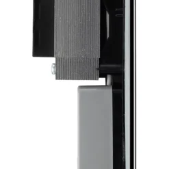 LAP 2-Gang Dual Voltage Shaver Socket 115 / 230V Black Nickel With Black Inserts -British General Shop 397KJ A2