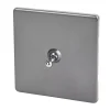 Varilight 10AX 1-Gang 2-Way Toggle Switch Slate Grey