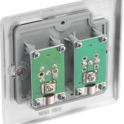 British General NEXUS METAL 1-Gang Duplex TV Socket Brushed Steel 8 British General NEXUS METAL 1-Gang Duplex TV Socket Brushed Steel -British General Shop 400XF A2