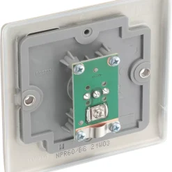 British General Nexus Metal 1-Gang Coaxial TV / FM Socket Pearl Nickel 14 British General Nexus Metal 1-Gang Coaxial TV / FM Socket Pearl Nickel -British General Shop 403PY A4