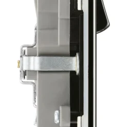 LAP 13A 2-Gang DP Switched Socket + 3.1A 2-Outlet Type A USB Charger Black Nickel With Black Inserts -British General Shop 411KJ A2