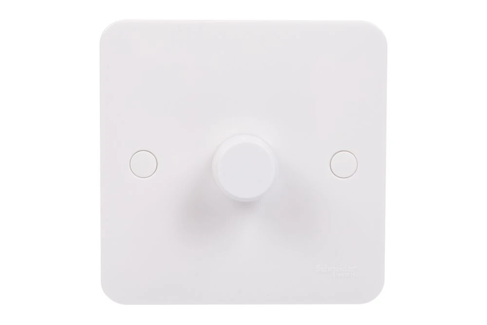 Schneider Electric Lisse 1-Gang 1-Way Dimmer Switch White 4 Schneider Electric Lisse 1-Gang 1-Way Dimmer Switch White - Image 2
