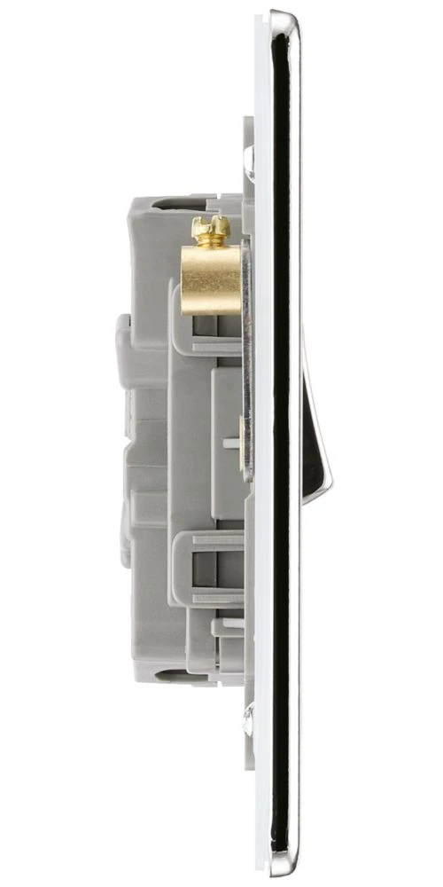LAP 20A 16AX 4-Gang 2-Way Light Switch Polished Chrome 5 LAP 20A 16AX 4-Gang 2-Way Light Switch Polished Chrome - Image 3