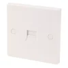 Essentials Master Telephone Socket White -British General Shop 4288D P