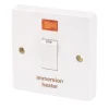 Crabtree Capital 20A 1-Gang DP Immersion Heater Switch White With Neon 1 Crabtree Capital 20A 1-Gang DP Immersion Heater Switch White With Neon -British General Shop 4343J P