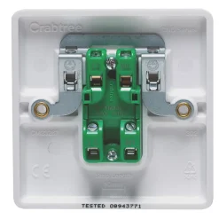 Crabtree Instinct 20A 1-Gang DP Control Switch White -British General Shop 438HV A2