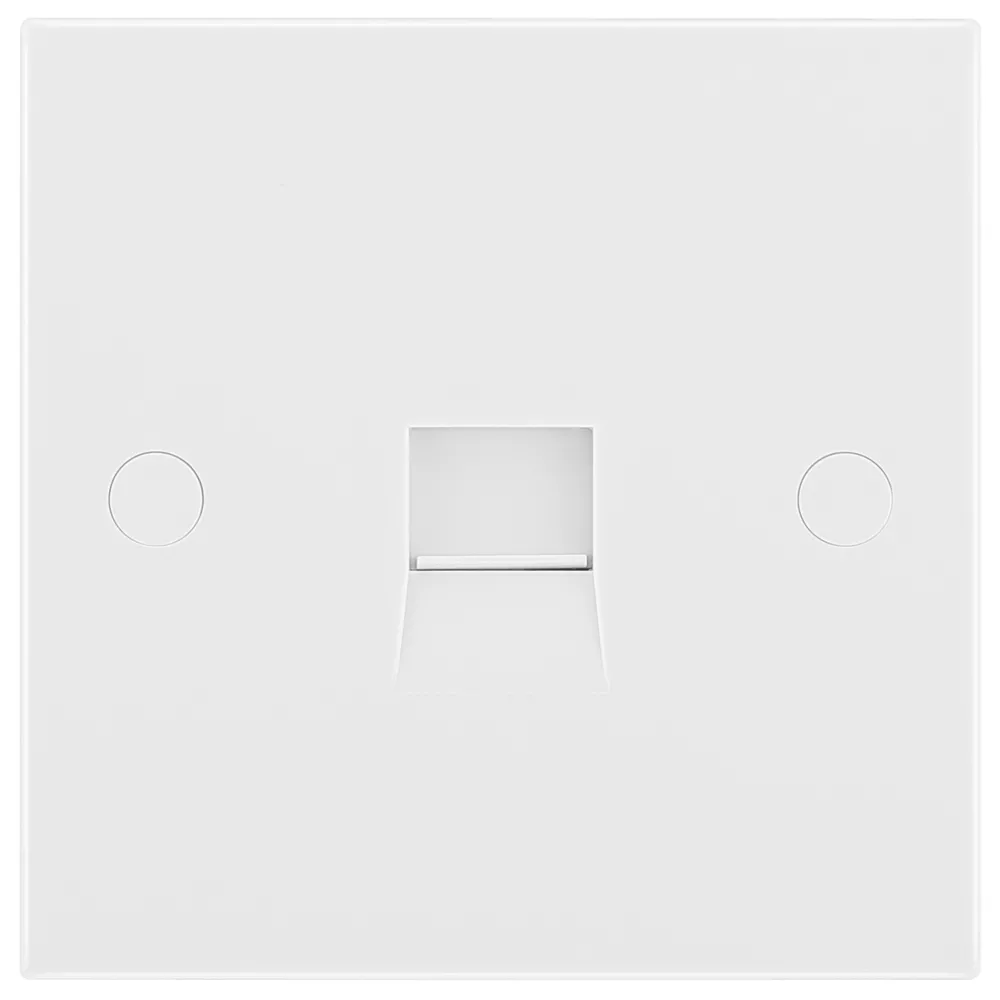 British General 900 Series Master Telephone Socket White With White Inserts 4 British General 900 Series Master Telephone Socket White With White Inserts - Image 2