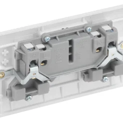 British General 800 Series 13A 2-Gang Unswitched Socket White With White Inserts 8 British General 800 Series 13A 2-Gang Unswitched Socket White With White Inserts -British General Shop 447XG A2