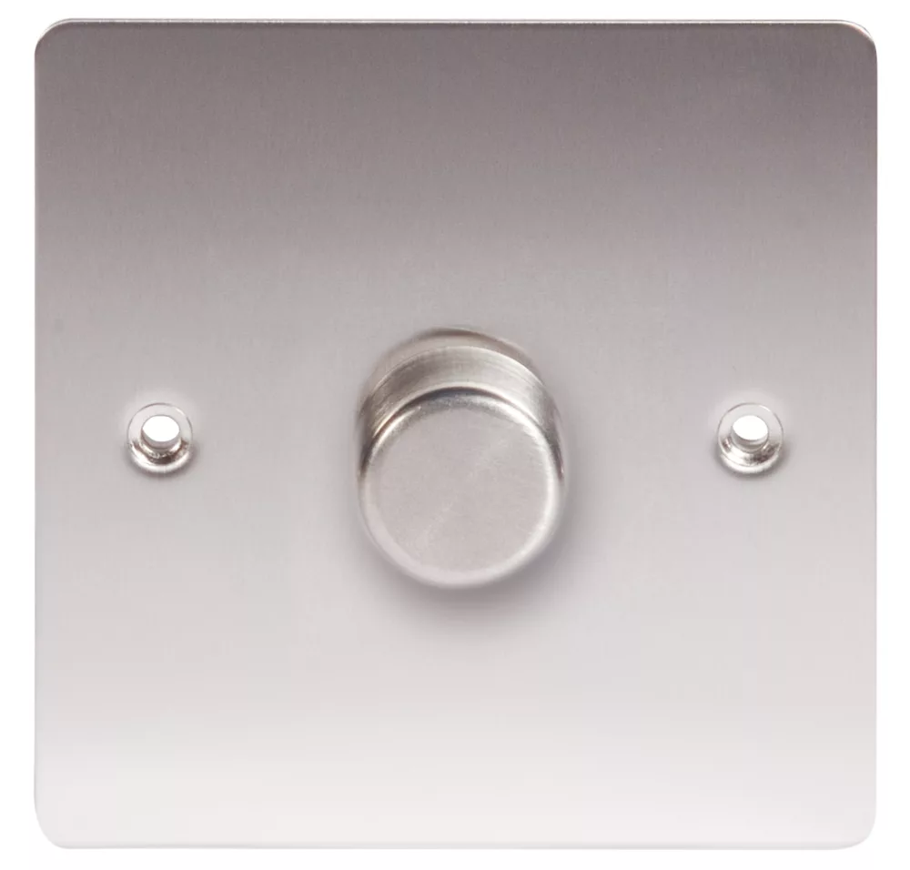 LAP 1-Gang 2-Way LED Dimmer Switch Brushed Stainless Steel 4 LAP 1-Gang 2-Way LED Dimmer Switch Brushed Stainless Steel - Image 2