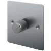 LAP 1-Gang 2-Way LED Dimmer Switch Brushed Stainless Steel